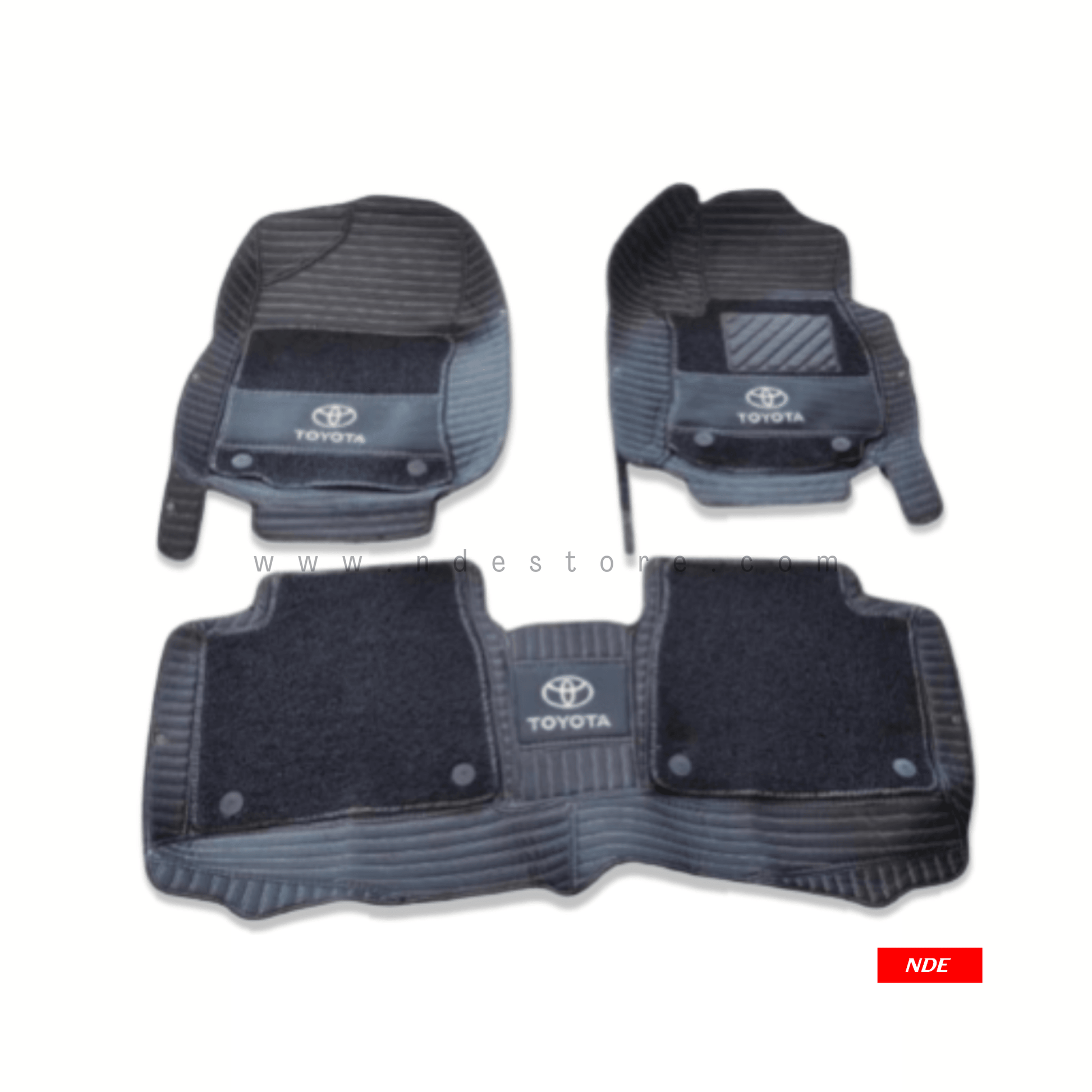 FLOOR MAT 10D STYLE FOR TOYOTA COROLLA (2008-2024) - ndestore.com