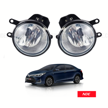 FOG LIGHT WITH DRL SMD COVERS FOR TOYOTA COROLLA X (2021-2025)