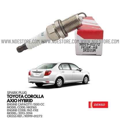 SPARK PLUG, TOYOTA GENUINE FOR TOYOTA AXIO HYRID (2013-2014)