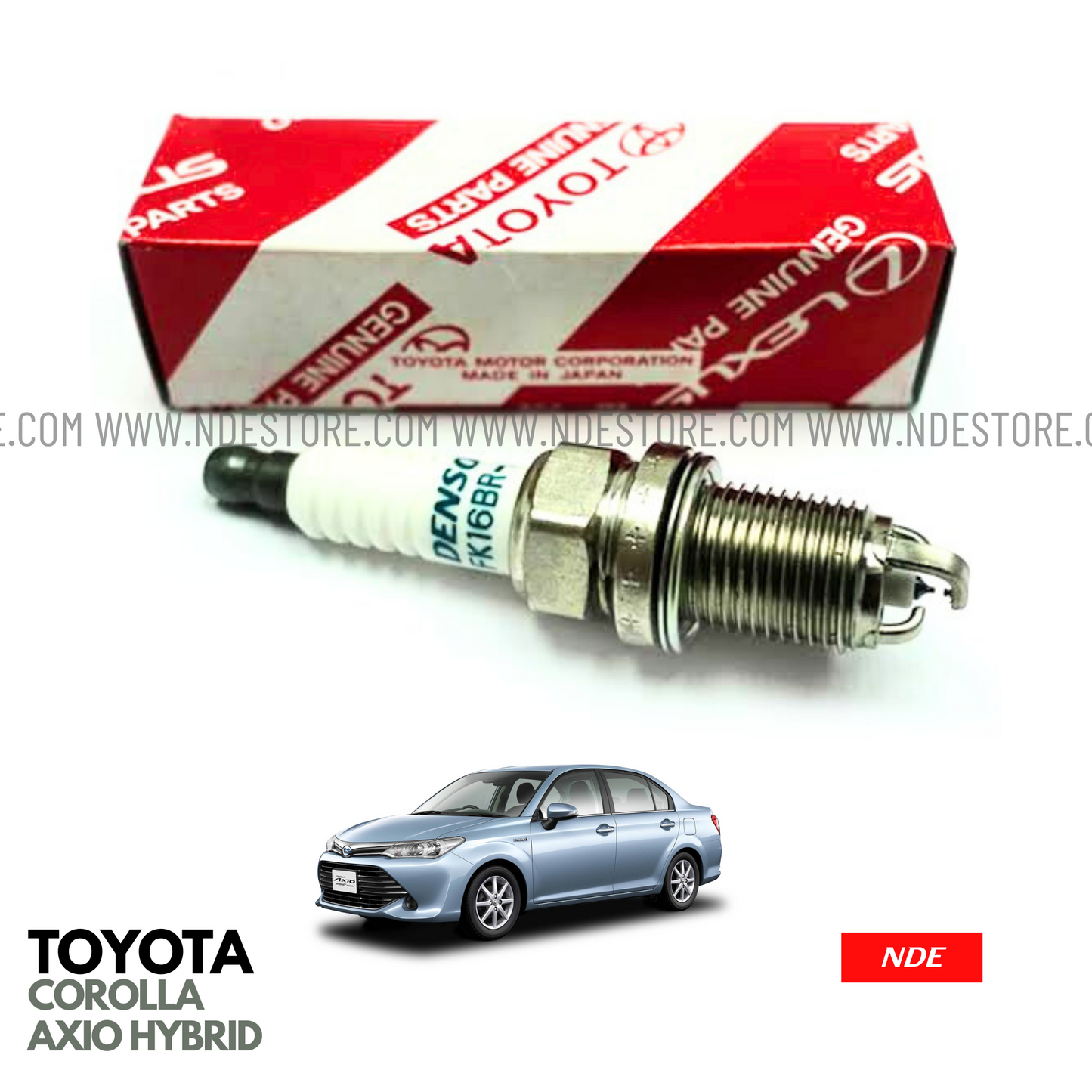 SPARK PLUG, TOYOTA GENUINE FOR TOYOTA AXIO HYRID (2013-2014)