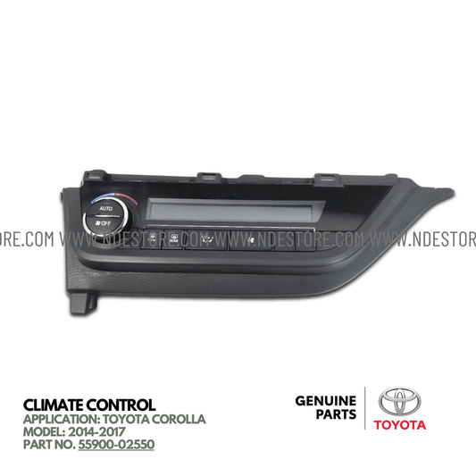 CLIMATE CONTROL ASSY FOR TOYOTA COROLLA (2014-2024)