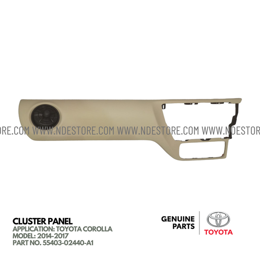 CLUSTER PANEL FOR TOYOTA COROLLA (2014-2024)