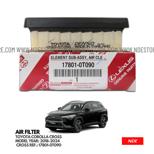 AIR FILTER ELEMENT GENUINE FOR TOYOTA COROLLA CROSS (2018-2024)