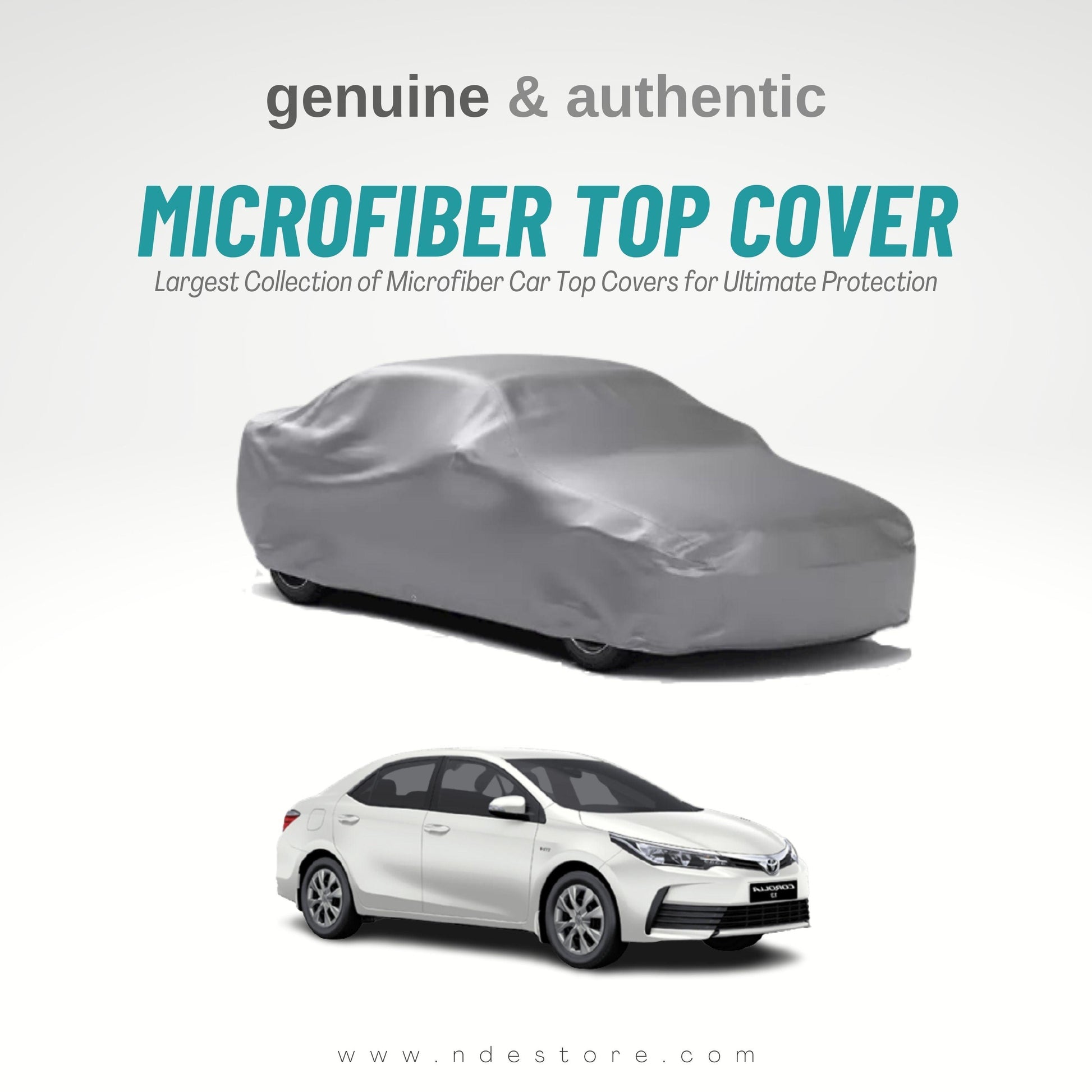 TOP COVER MICROFIBER FOR TOYOTA COROLLA - ndestore.com