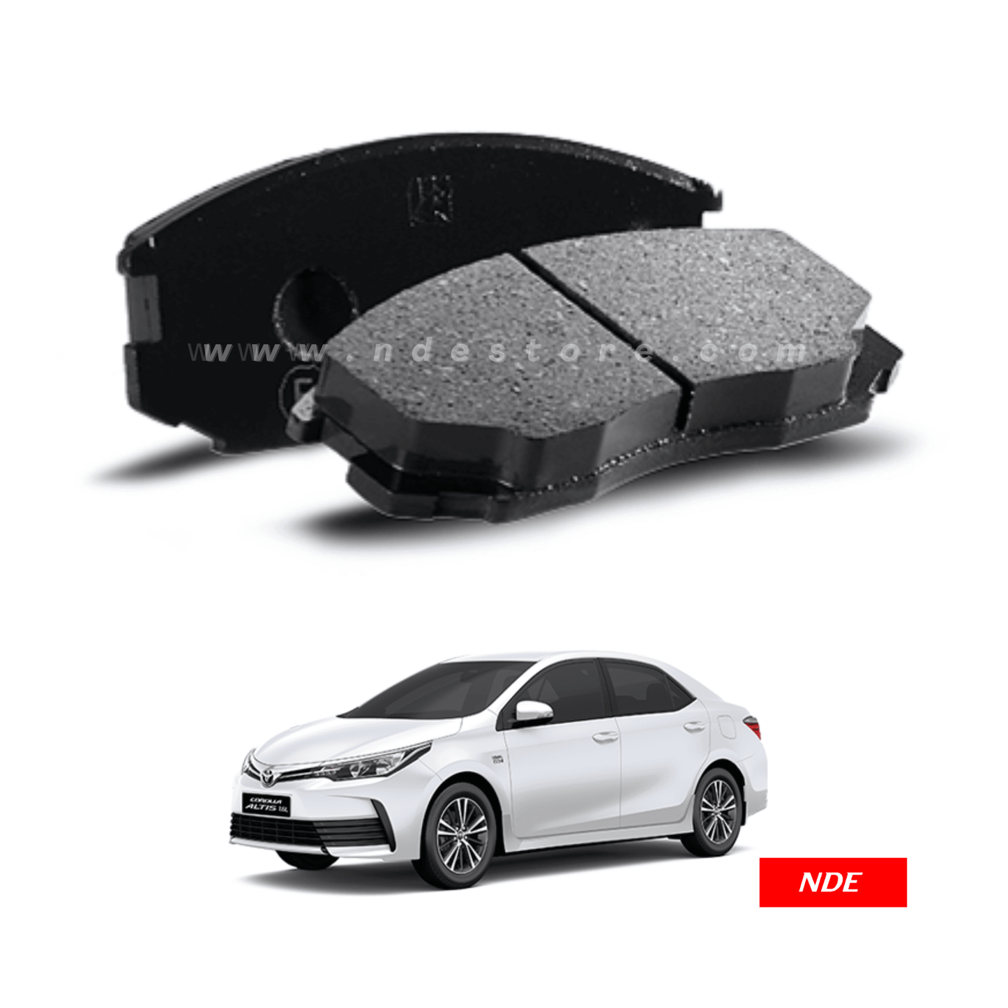 BRAKE, DISC BRAKE PAD FRONT FOR TOYOTA COROLLA (2008-2024) - ndestore.com