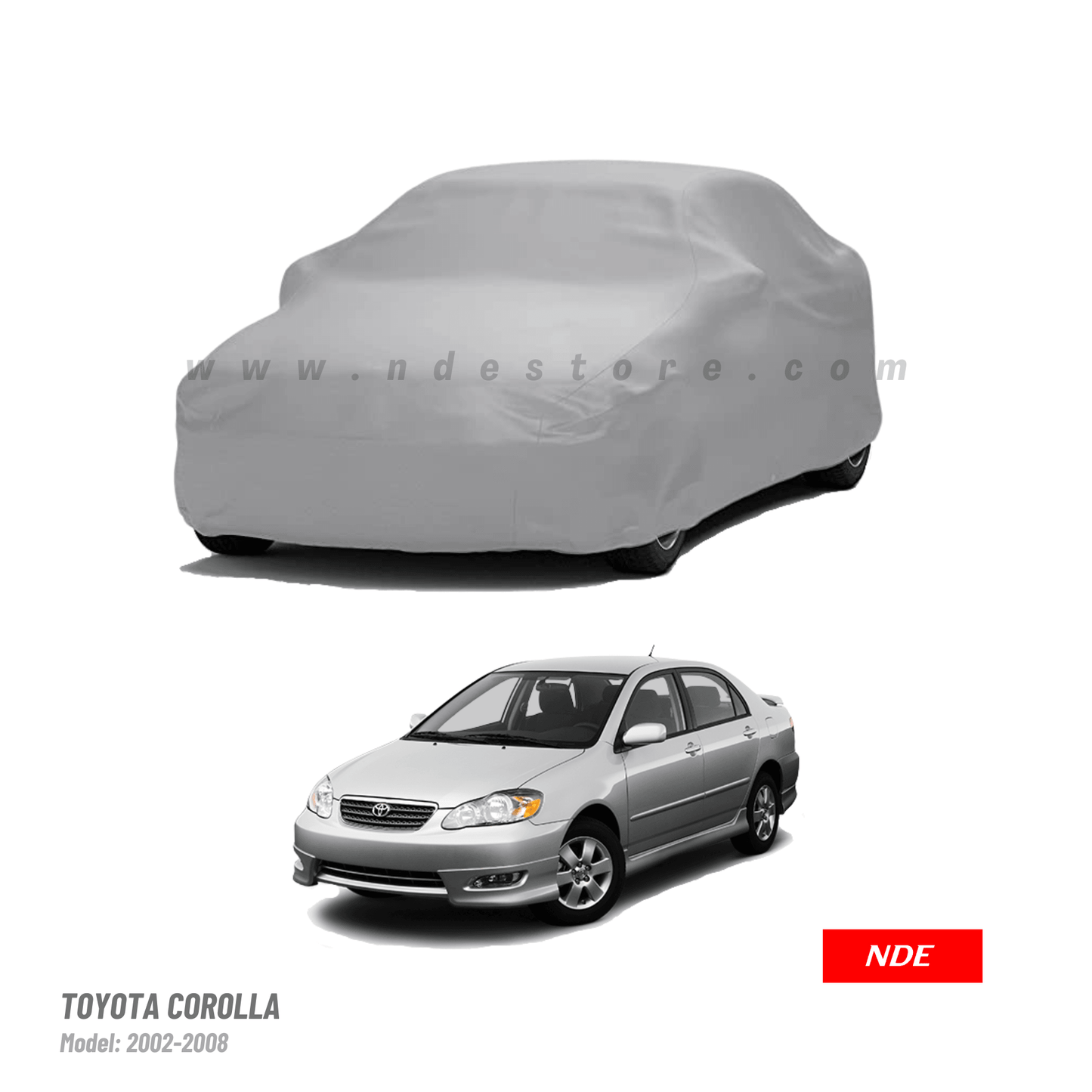 TOP COVER WITH FLEECE IMPORTED FOR TOYOTA COROLLA (2008-2020) - ndestore.com