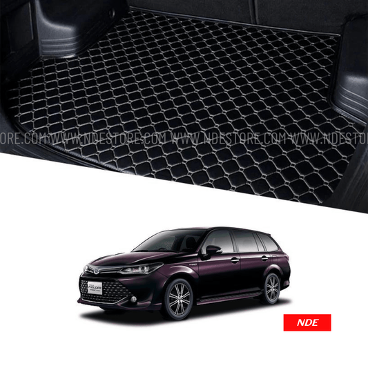 TRUNK FLOOR MAT 7D STYLE FOR TOYOTA FIELDER - ndestore.com