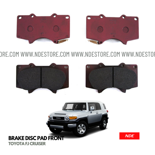 BRAKE, DISC PAD FRONT FOR TOYOTA FJ CRUISER