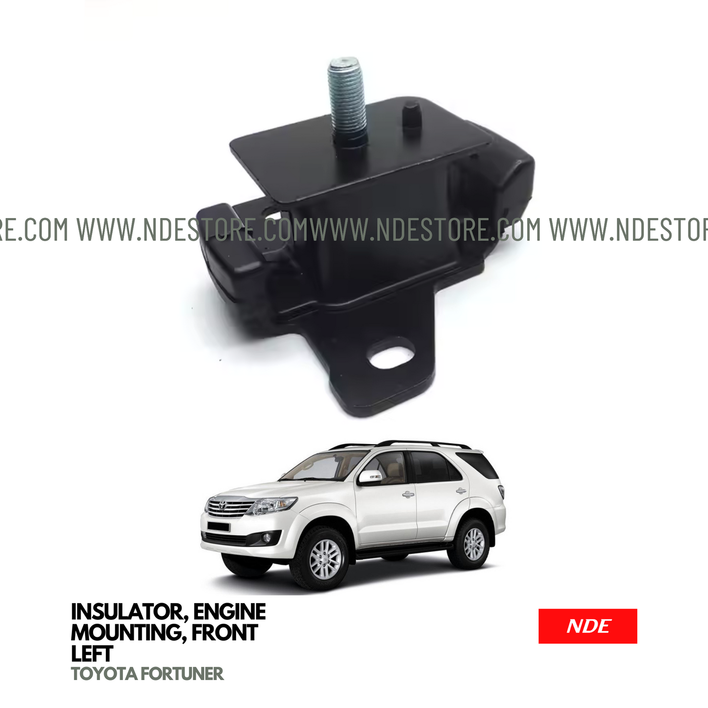 MOUNTING INSULATOR ENGINE FRONT LEFT FOR TOYOTA FORTUNER (2013-2016) - ndestore.com