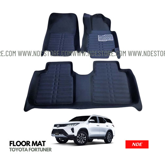 FLOOR MAT 5D STYLE FOR TOYOTA FORTUNER (2016-2024)