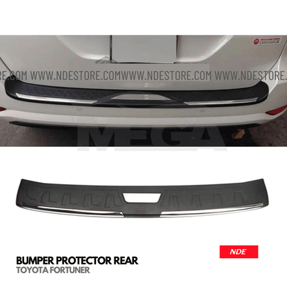 BUMPER PROTECTOR REAR FOR TOYOTA FORTUNER (2016-2024) - ndestore.com