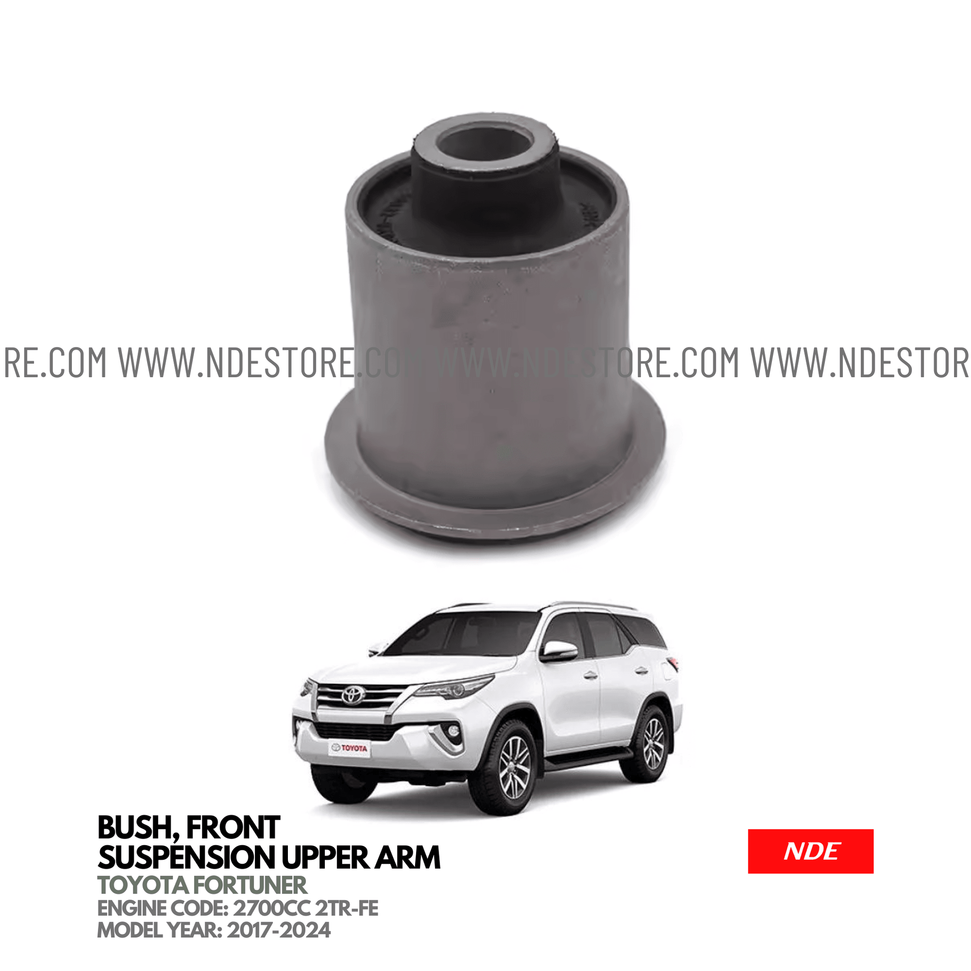 ARM BUSH FRONT UPPER CONTROL ARM FOR TOYOTA FORTUNER - ndestore.com