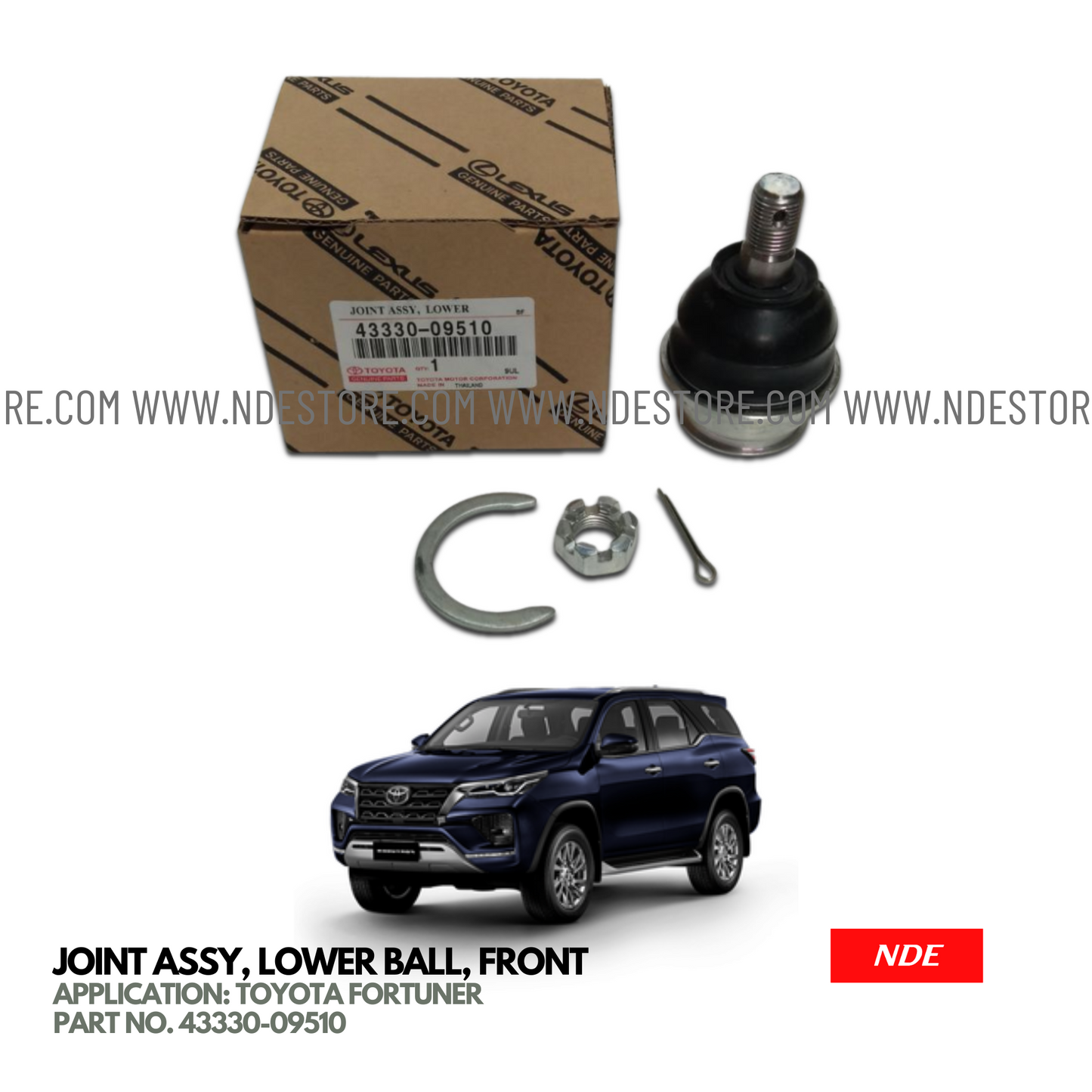 BALL JOINT ASSY FRONT LOWER FOR TOYOTA FORTUNER