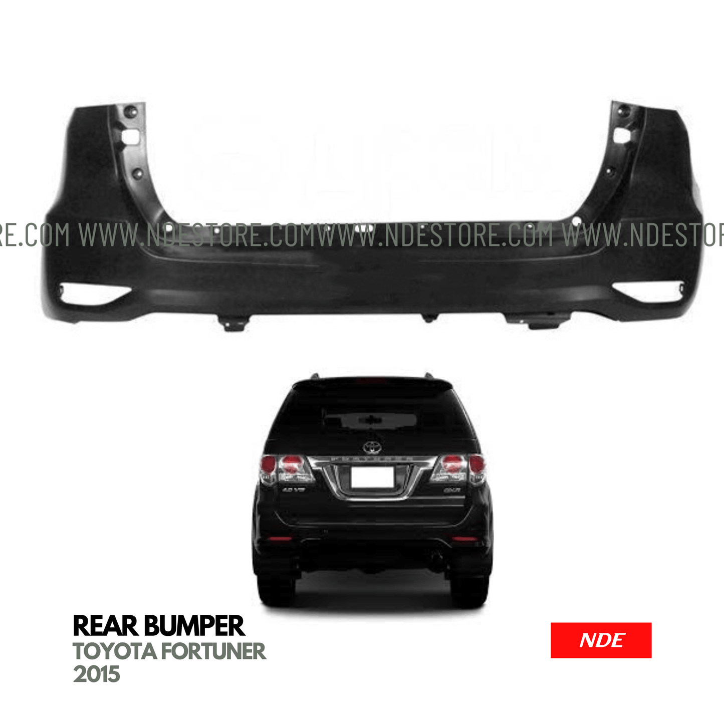 BUMPER REAR FOR TOYOTA FORTUNER - ndestore.com