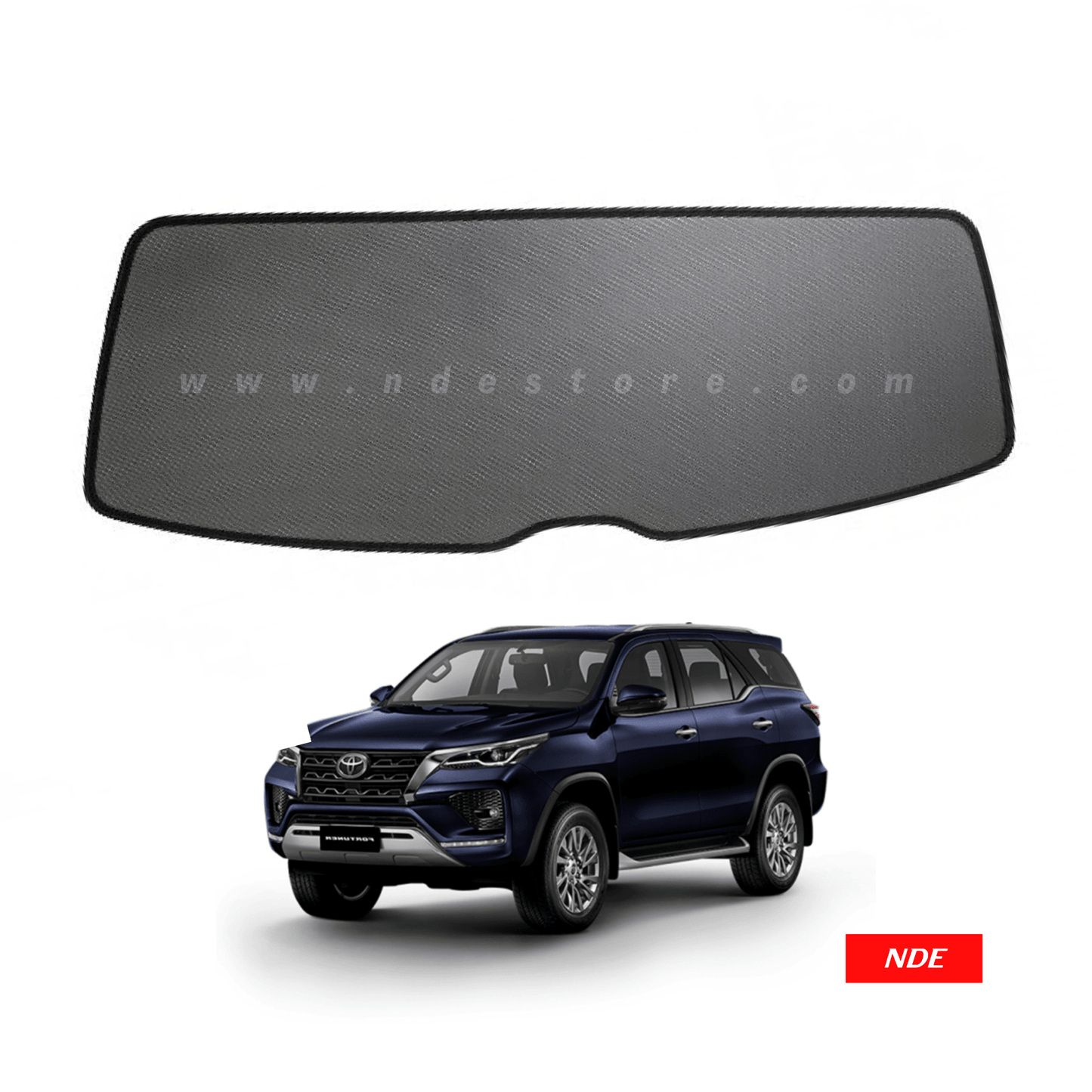 SUN SHADE REAR WINDSHIELD VIEW SCREEN FOR TOYOTA FORTUNER - ndestore.com