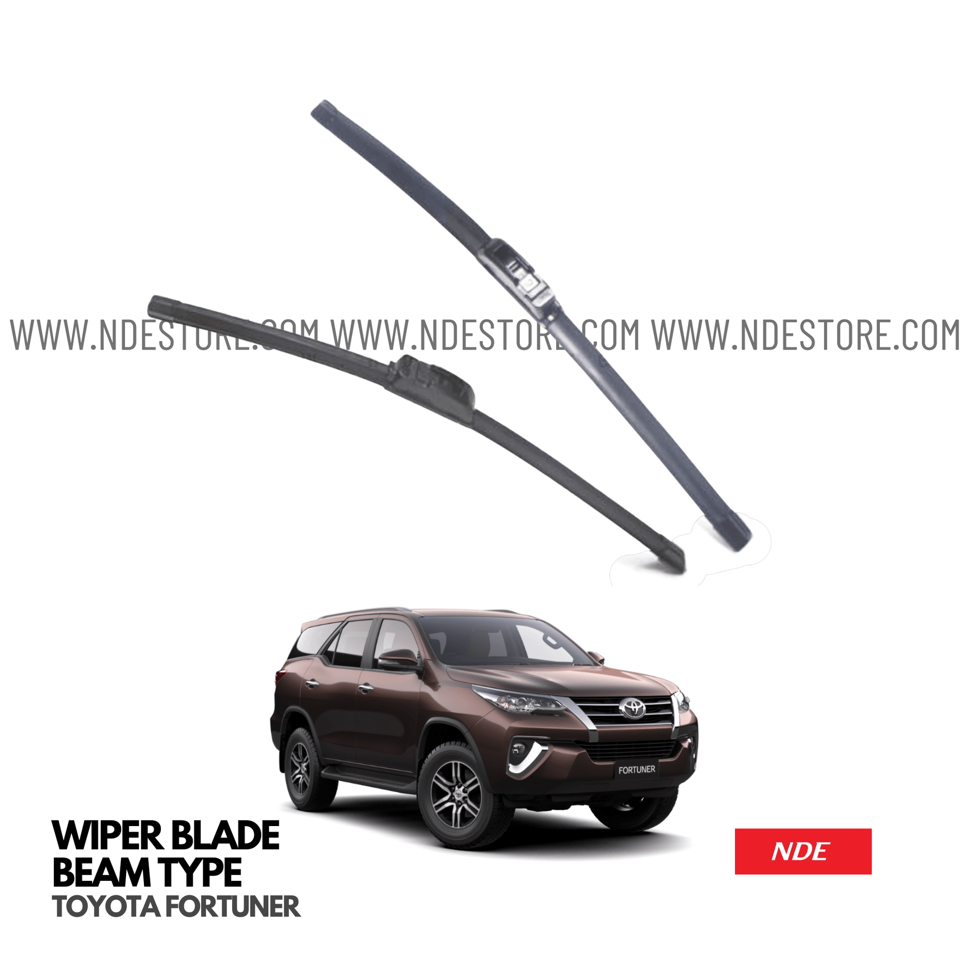 WIPER BLADE PREMIUM TYPE FOR TOYOTA FORTUNER - ndestore.com