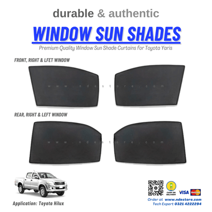 SUN SHADE PREMIUM QUALITY FOR TOYOTA HILUX VIGO - ndestore.com