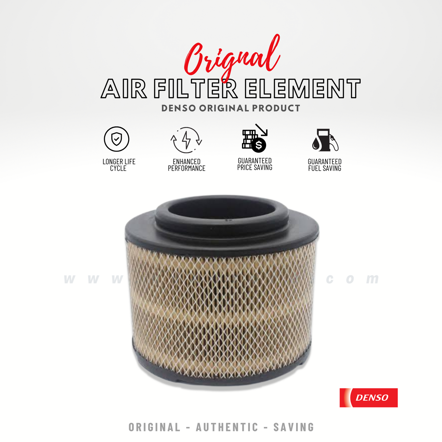 AIR FILTER ELEMENT DENSO FOR TOYOTA HILUX VIGO CHAMP