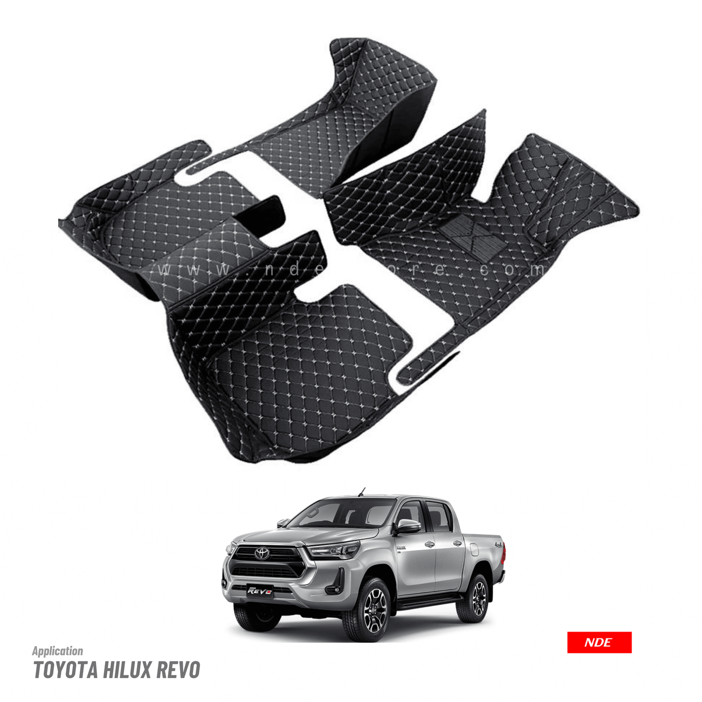 FLOOR MAT 7D STYLE FOR HILUX REVO - ndestore.com