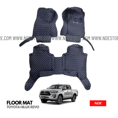 FLOOR MAT 7D STYLE FOR HILUX REVO - ndestore.com