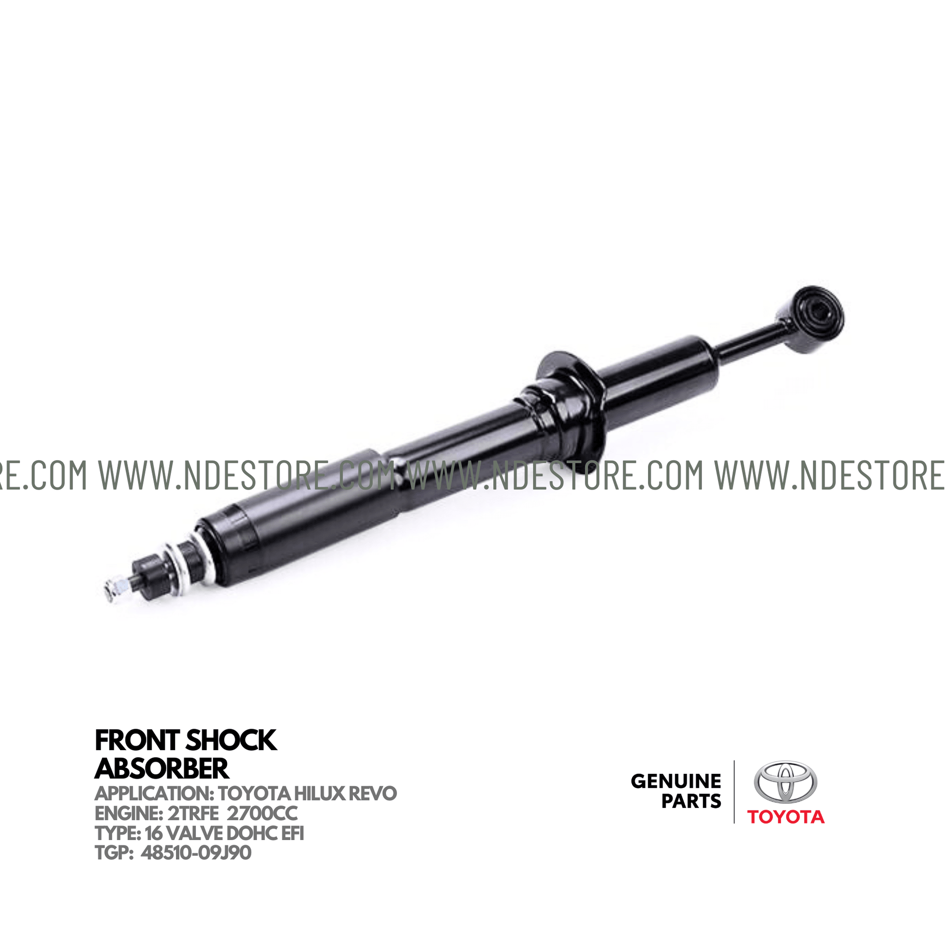 SHOCK ABSORBER ASSY FRONT FOR TOYOTA HILUX REVO (2017-2024) - ndestore.com