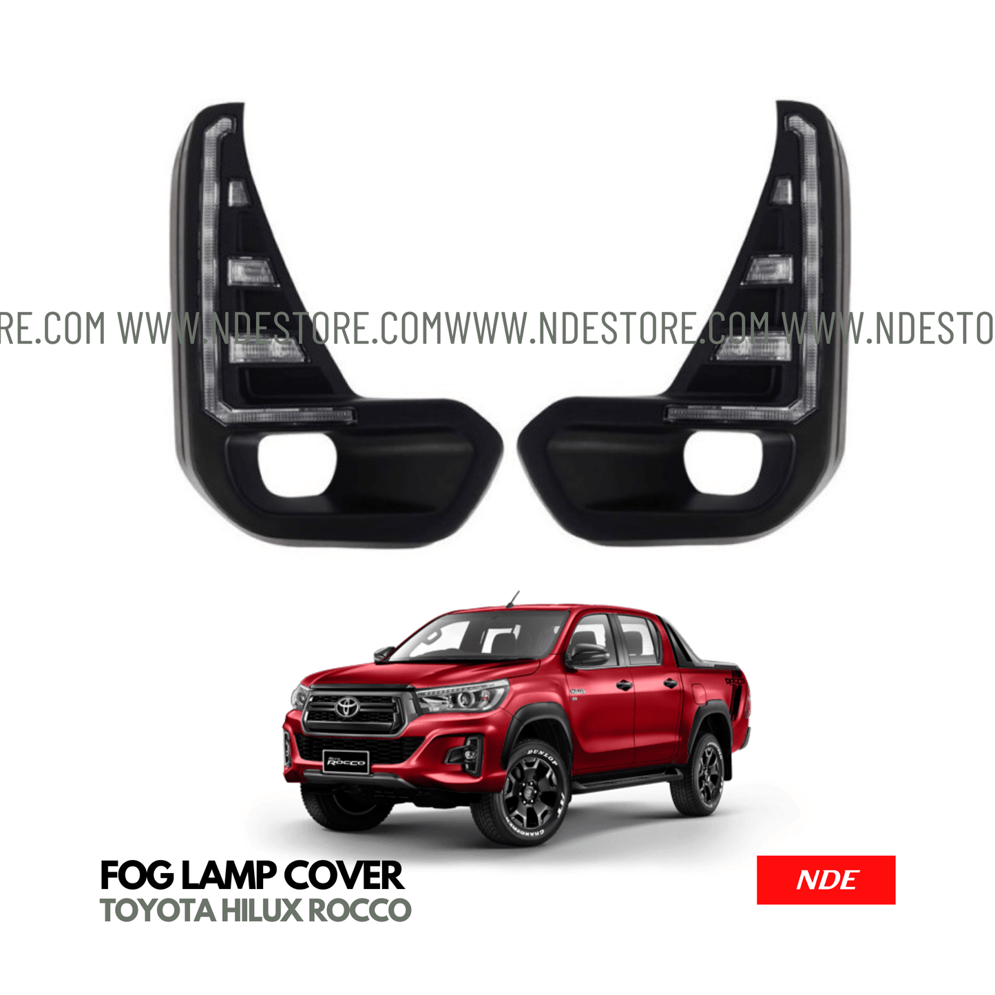 FOG LIGHT COVER ASSY FOR TOYOTA HILUX ROCCO - ndestore.com