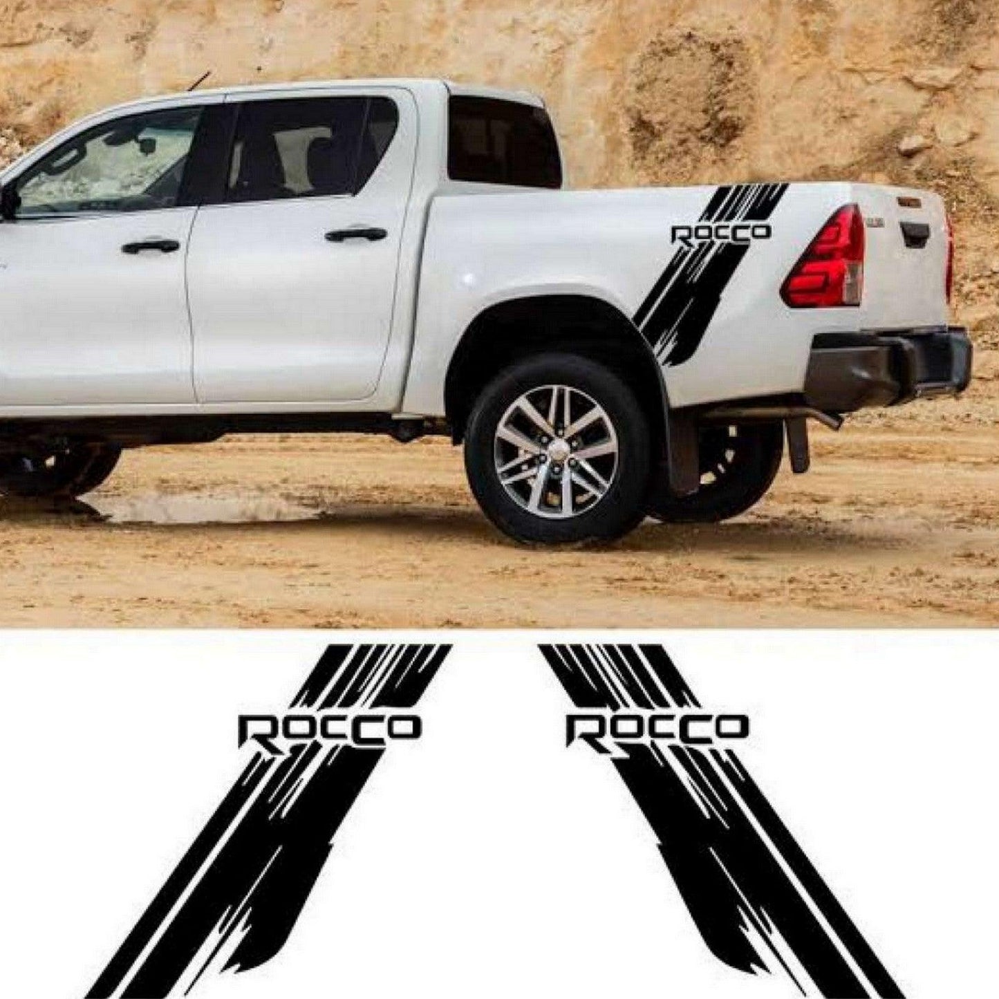 STICKER, ROCCO LOGO FOR TOYOTA HILUX ROCCO - ndestore.com