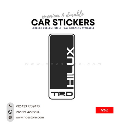 STICKER TOYOTA HILUX DECAL TRD