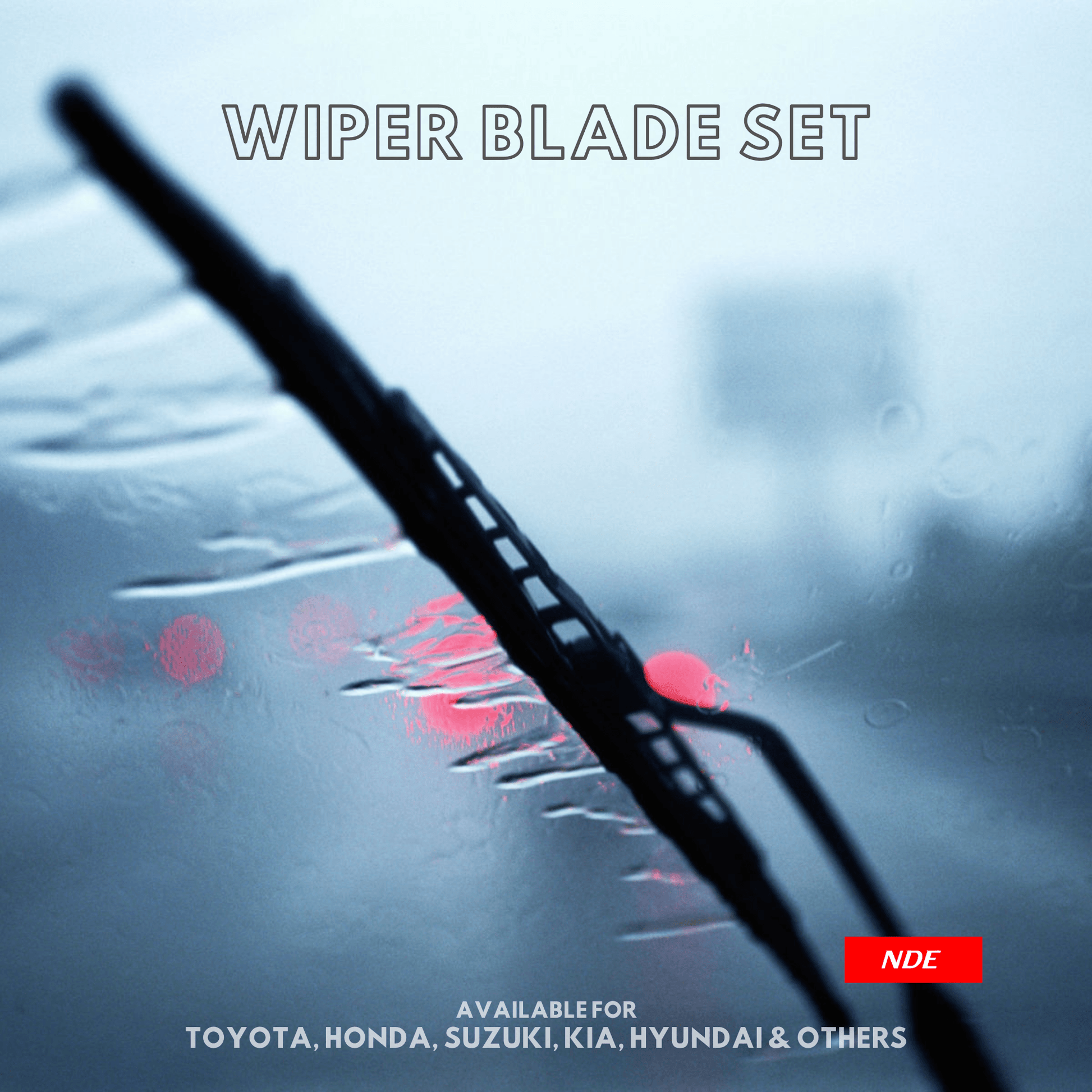 WIPER BLADE PREMIUM TYPE FOR TOYOTA FIELDER (ALL MODELS) - ndestore.com