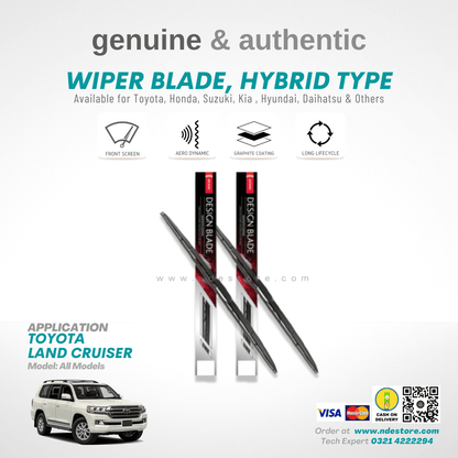 WIPER BLADE DENSO PREMIUM TYPE FOR TOYOTA LAND CRUISER - ndestore.com