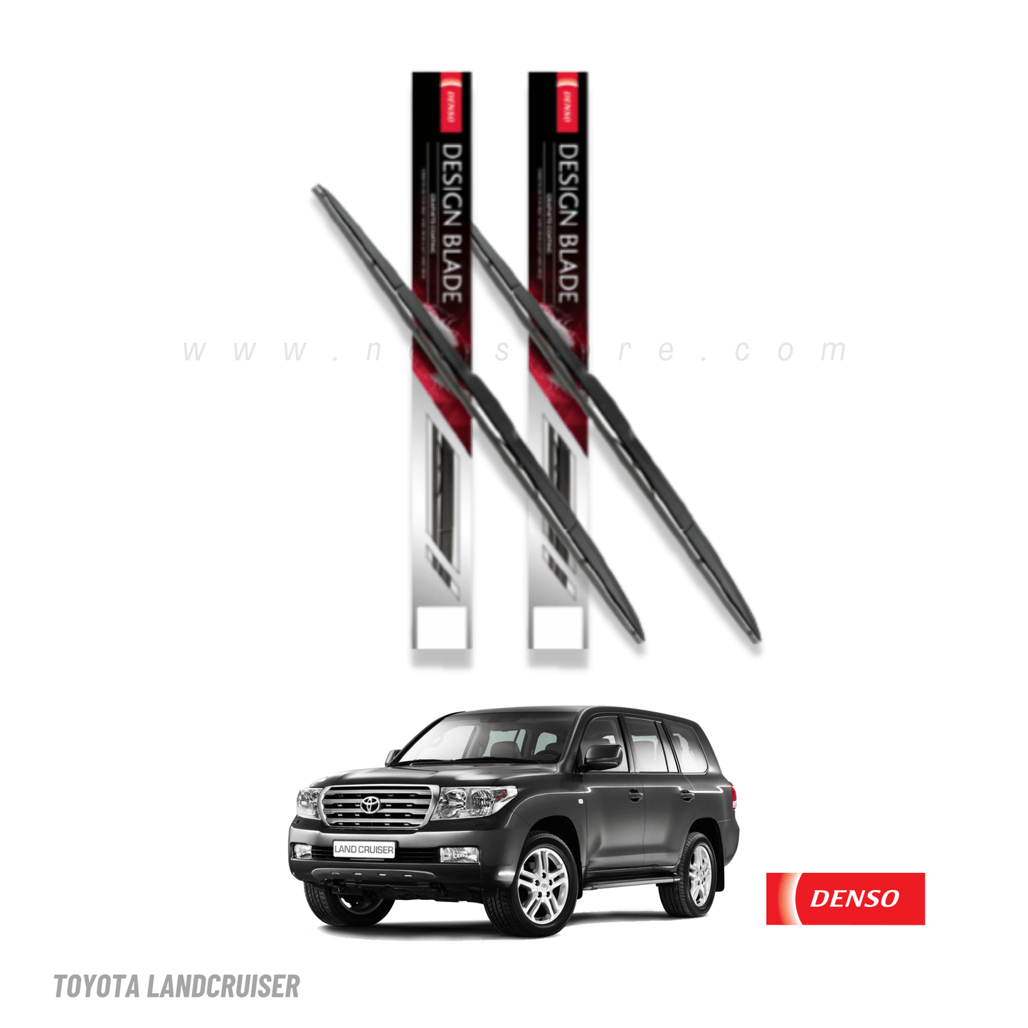 WIPER BLADE DENSO PREMIUM TYPE FOR TOYOTA LAND CRUISER - ndestore.com