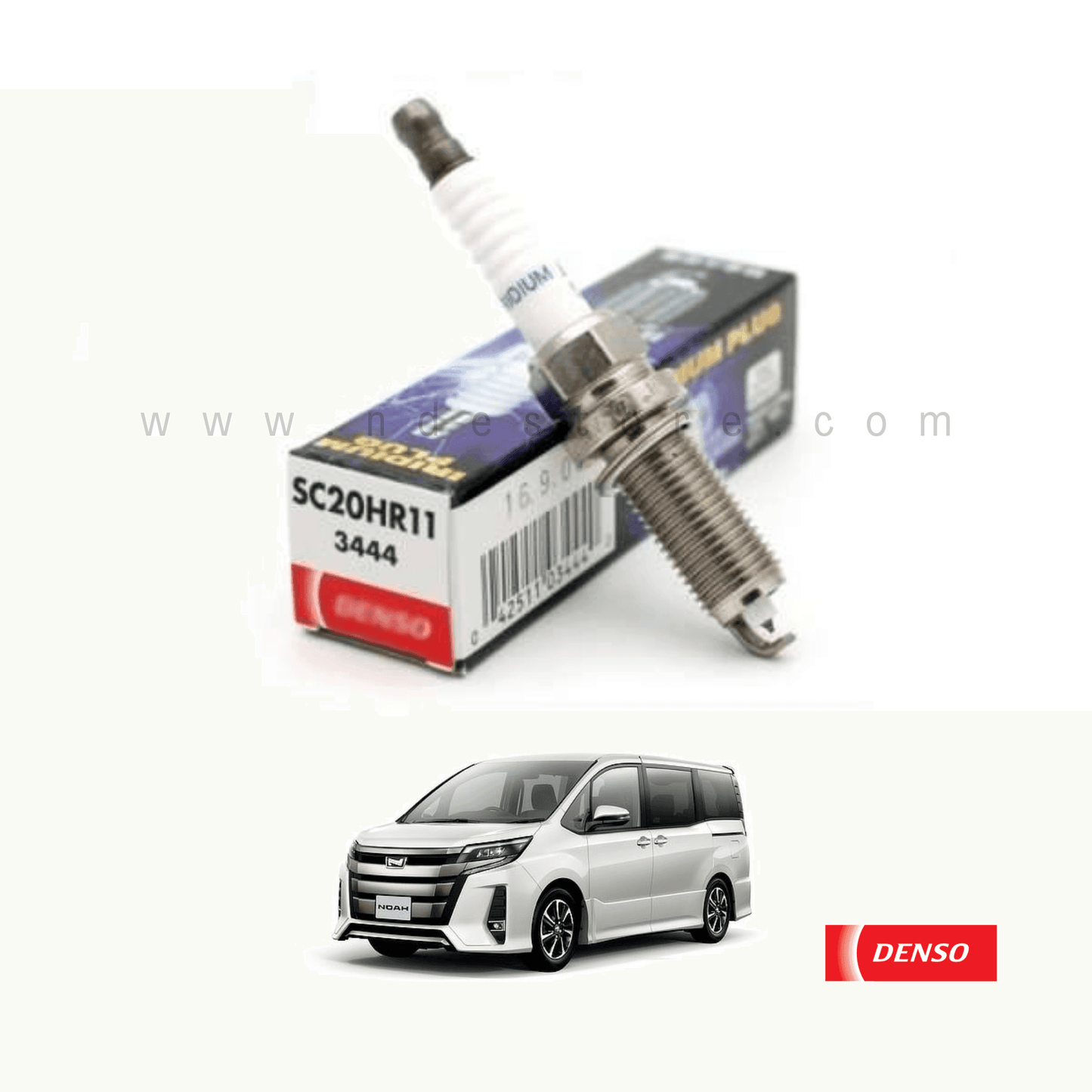 SPARK PLUG IRIDIUM DENSO FOR TOYOTA NOAH / NOAH HYBRID