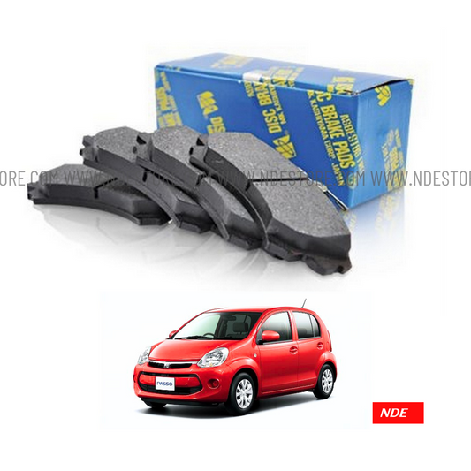 BRAKE DISC PAD FRONT FOR TOYOTA PASSO (2005-2010) - MK JAPAN - ndestore.com