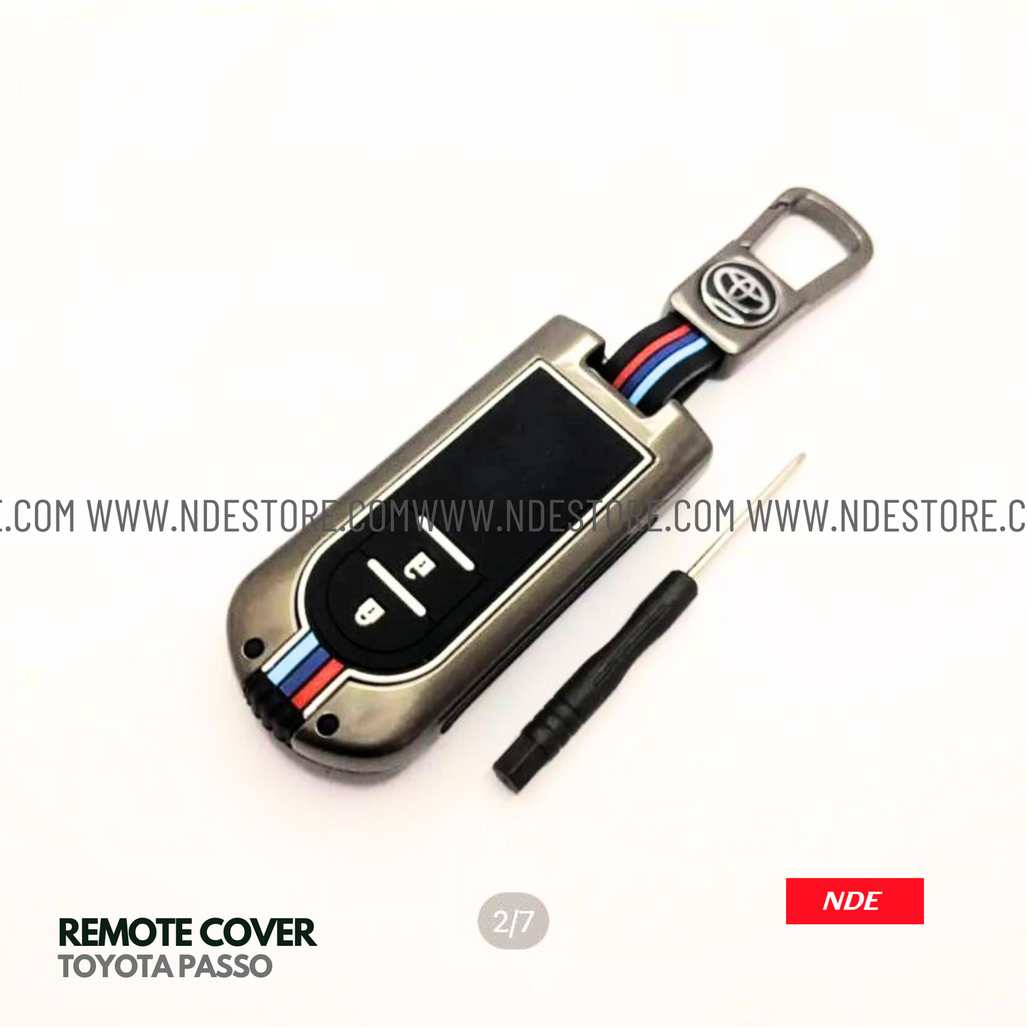 KEY COVER METAL FOR TOYOTA PASSO