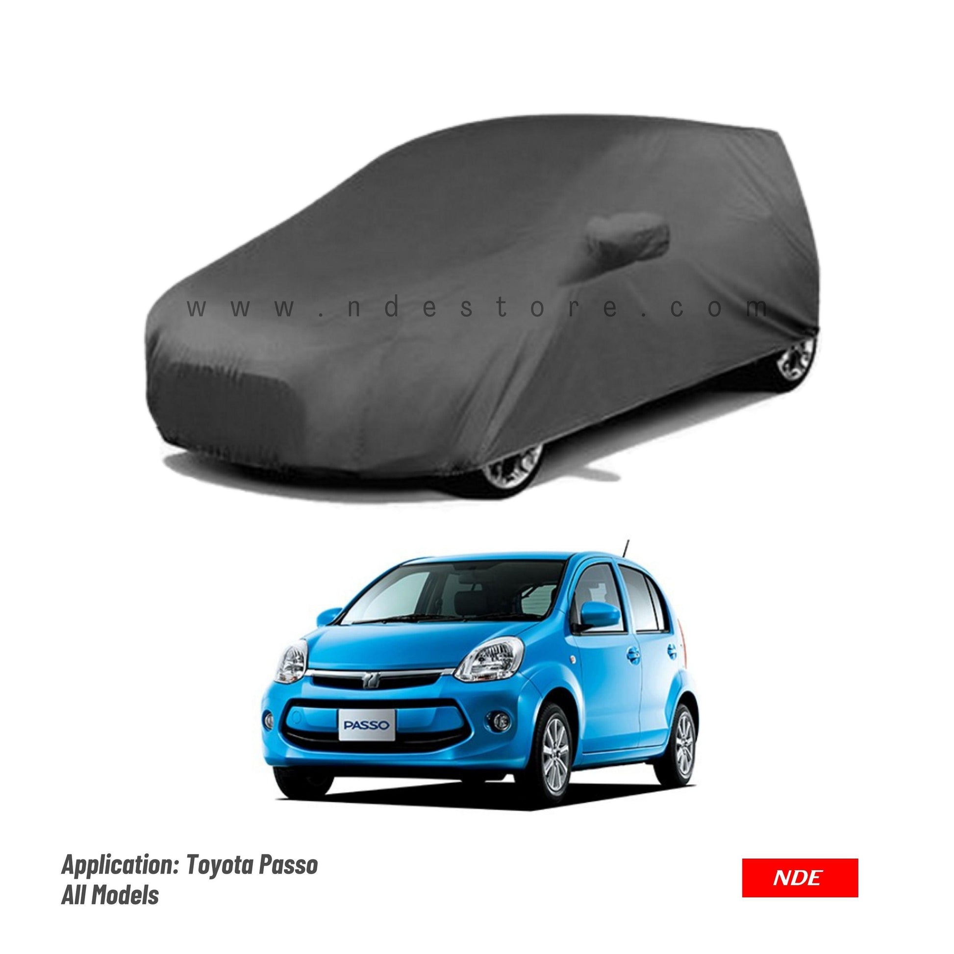 TOP COVER MICROFIBER FOR TOYOTA PASSO (ALL MODELS) - ndestore.com