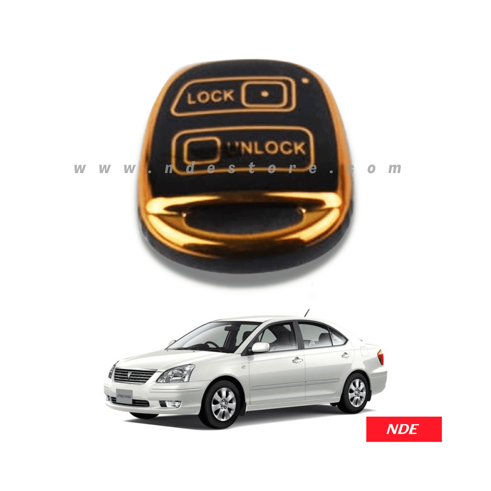 KEY COVER TPU STYLE FOR TOYOTA PREMIO (2002-2007) - ndestore.com