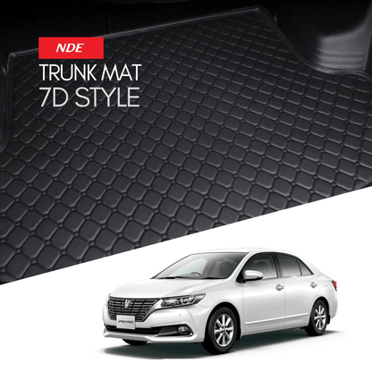 TRUNK FLOOR MAT 7D STYLE FOR TOYOTA PREMIO