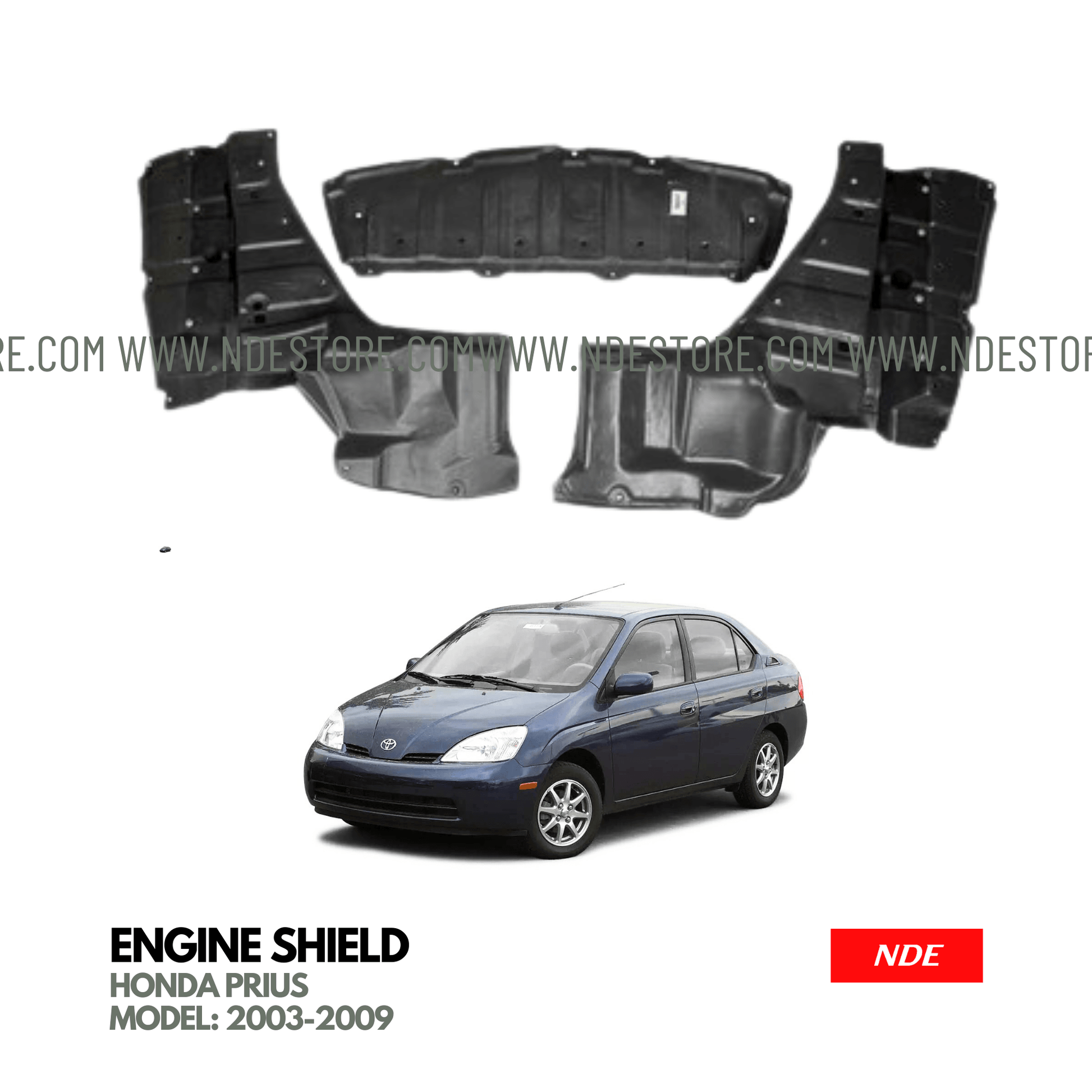 ENGINE SHIELD ASSY COMPLTE FOR TOYOTA PRIUS (2003-2009) - ndestore.com