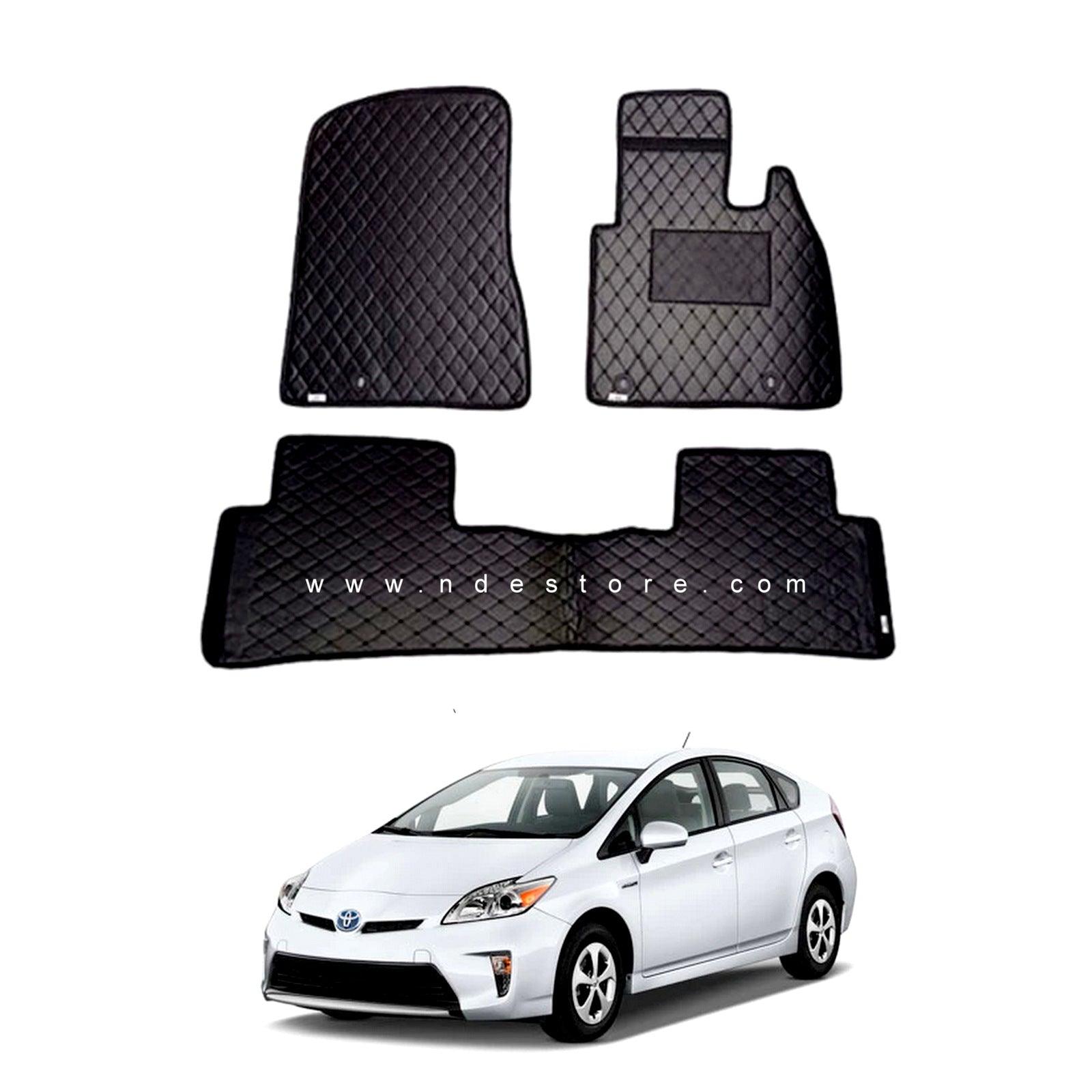 FLOOR MAT PREMIUM QUALITY FLAT 7D STYLE FOR TOYOTA PRIUS - ndestore.com