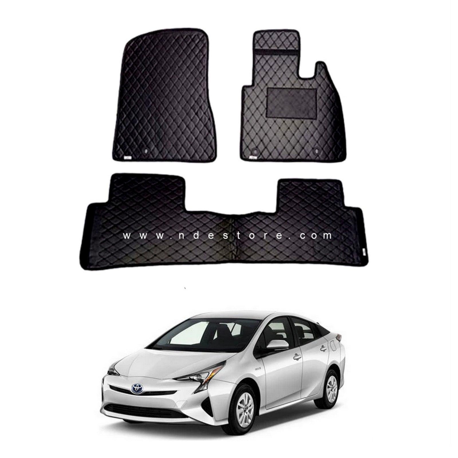 FLOOR MAT PREMIUM QUALITY FLAT 7D STYLE FOR TOYOTA PRIUS - ndestore.com