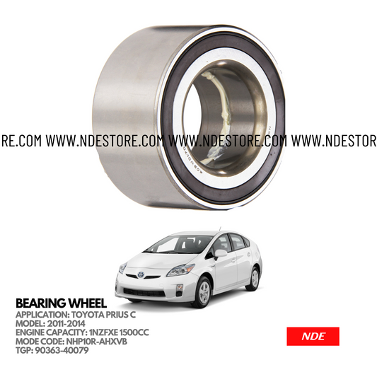 BEARING WHEEL FRONT FOR TOYOTA PIUS C (2011-2014)