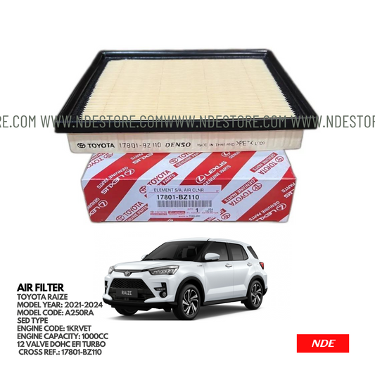 AIR FILTER ELEMENT GENUINE FOR TOYOTA RAIZE (2021-2024)