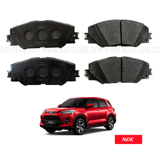 BRAKE DISC PAD SET FRONT GENUINE FOR TOYOTA RAIZE (2019-2021)