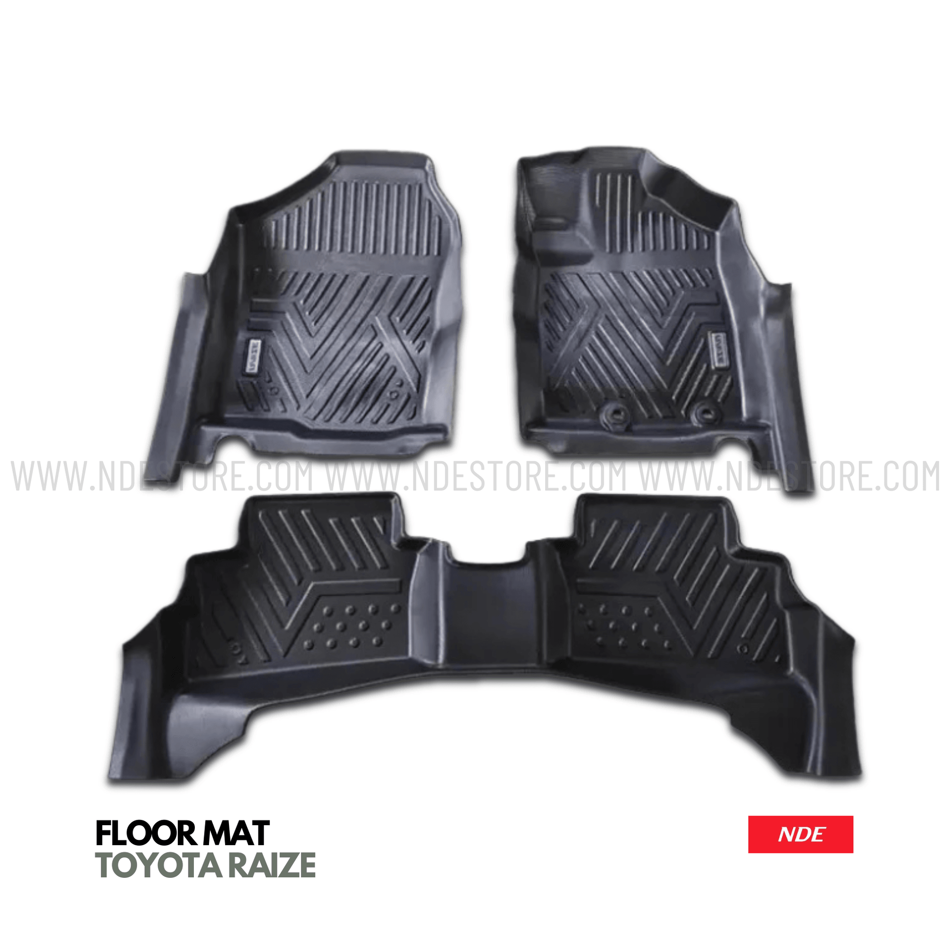 FLOOR MAT TPU STYLE FOR TOYOTA RAIZE - ndestore.com