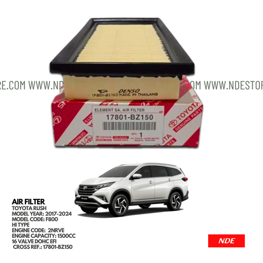 AIR FILTER ELEMENT GENUINE FOR TOYOTA RUSH (2017-2024)