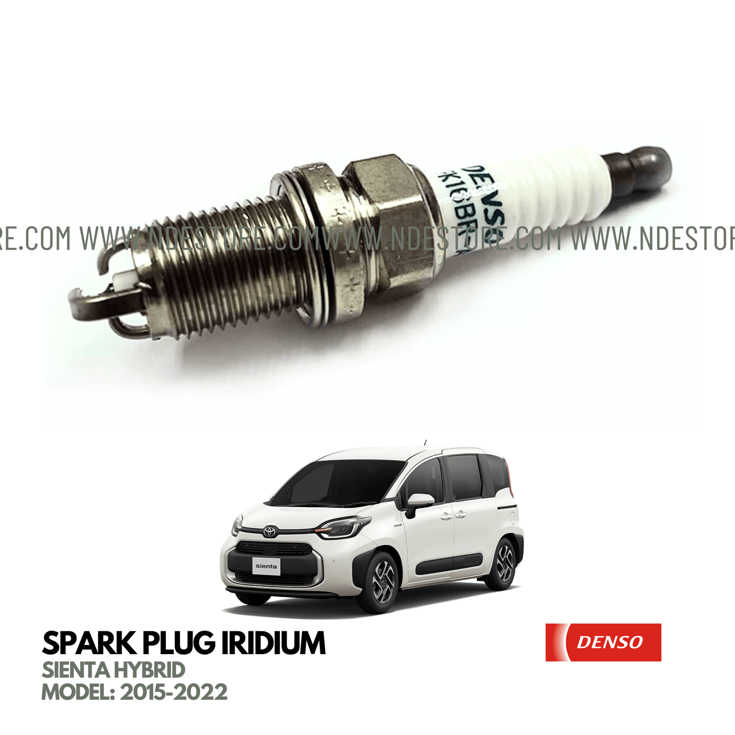 SPARK PLUG, TOYOTA GENUINE FOR TOYOTA SIENTA HYBRID (2015-2022) - ndestore.com