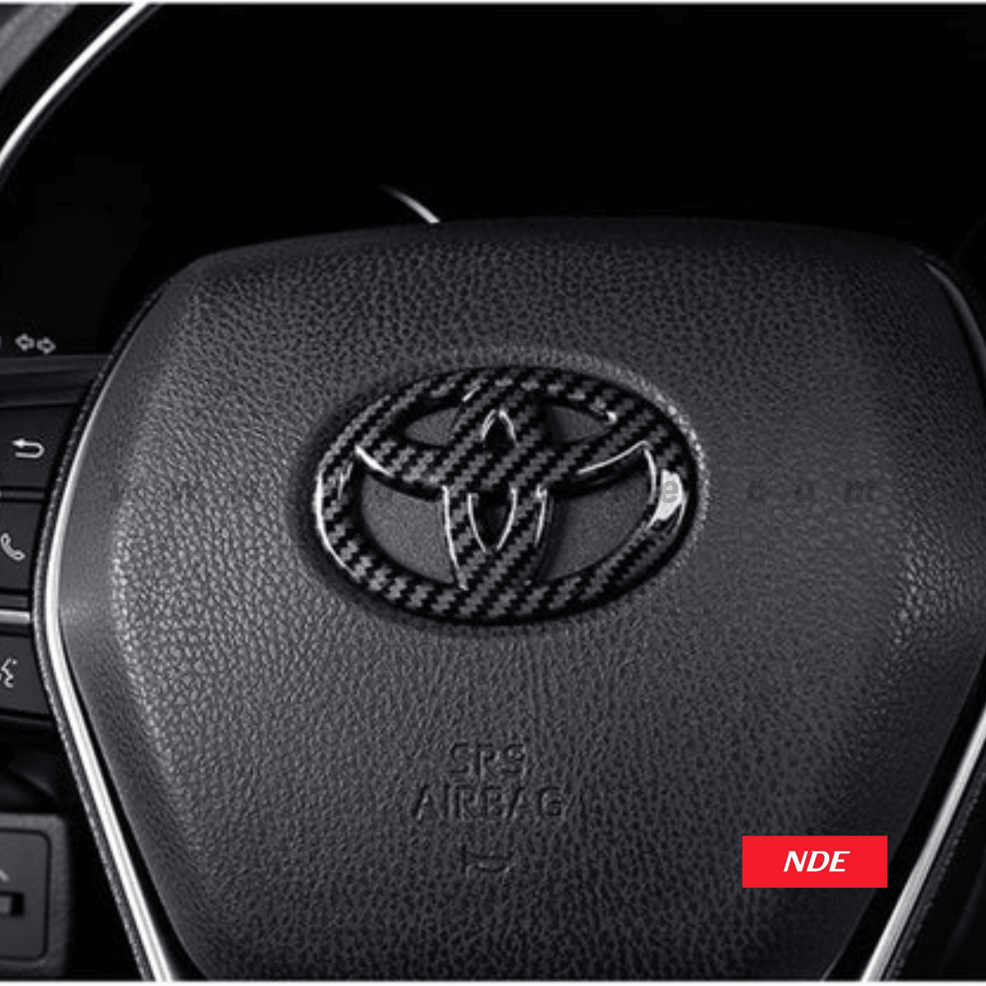 MONOGRAM TOYOTA LOGO STEERING FOR TOYOTA (CARBON FIBER) - ndestore.com