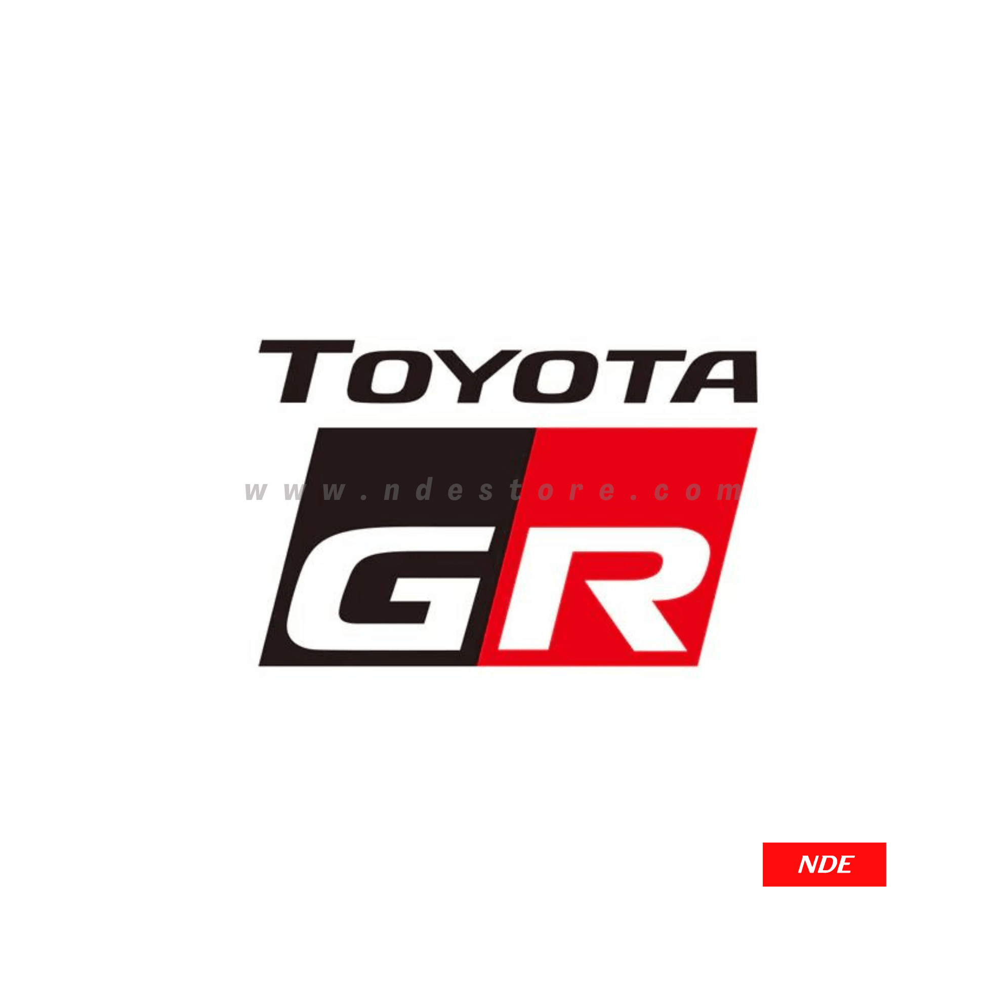 STICKER, TOYOTA GR - ndestore.com