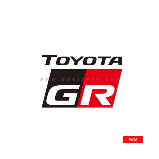 STICKER, TOYOTA GR