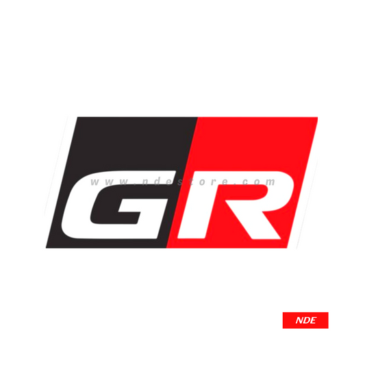 STICKER, TOYOTA GR